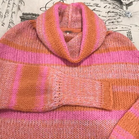 Free People Candy Stripe Tunic Sweater - Picture 4 of 4